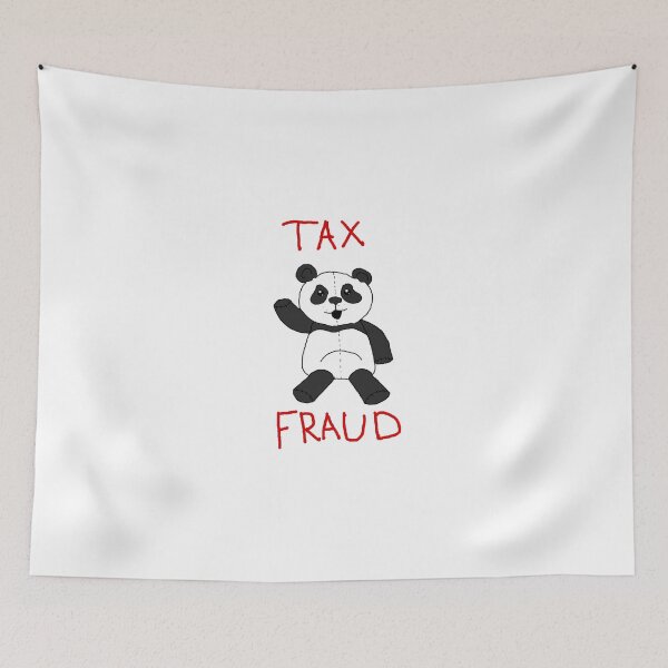 Item preview, Tax Fraud Panda (Caption) designed and sold by DripDealer.