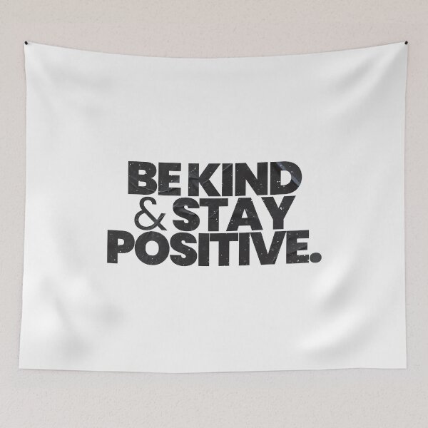 Item preview, Be Kind & Stay Positive. designed and sold by wordist.