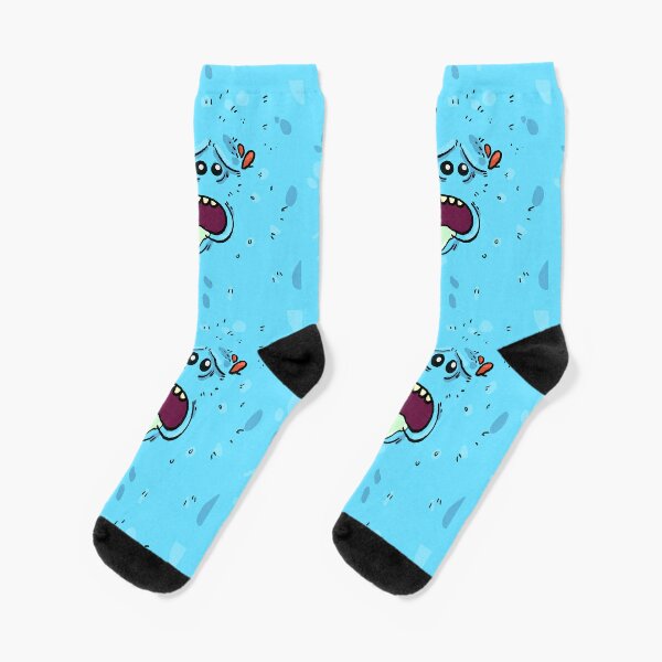 Mr Meeseeks Full Face Chaussettes