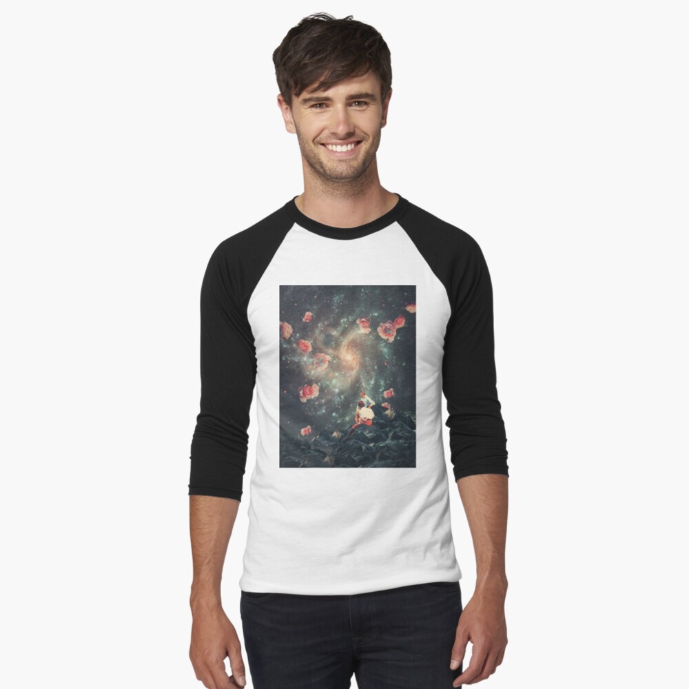 Item preview, Baseball ¾ Sleeve T-Shirt designed and sold by FrankMoth.