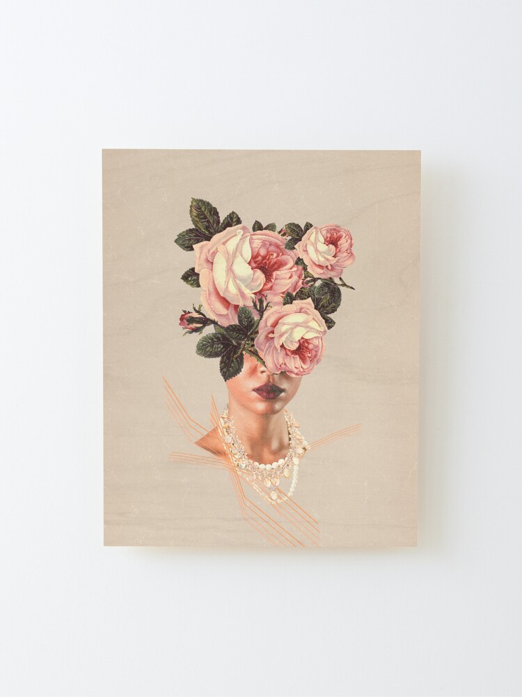 Alternate view of WonderPearl Mounted Print