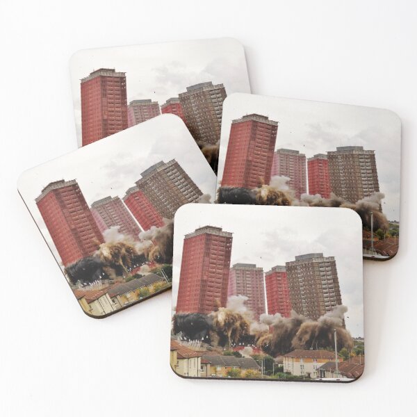 Item preview, Glasgow Red Road Flats Demolition designed and sold by MoAndPaul-.