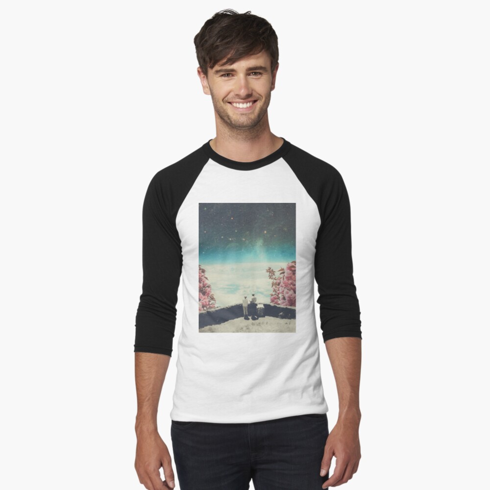 Item preview, Baseball ¾ Sleeve T-Shirt designed and sold by FrankMoth.
