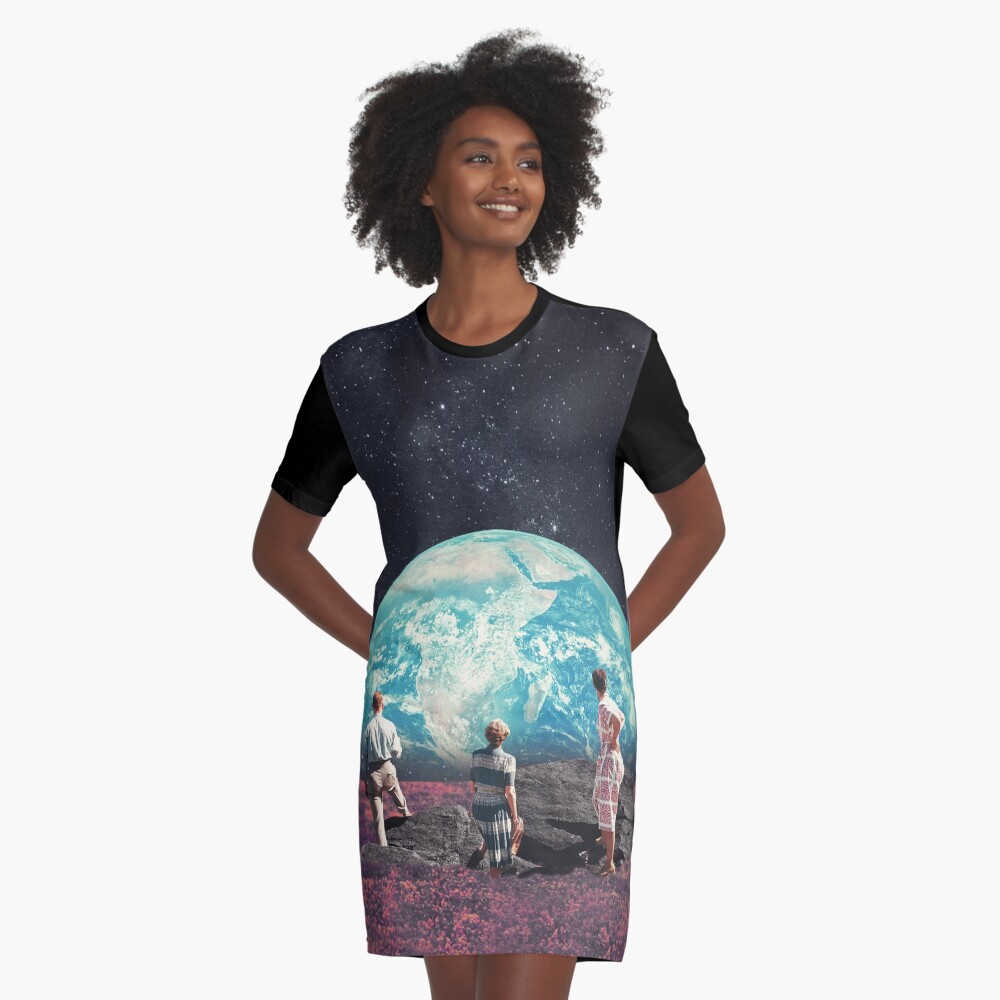 Item preview, Graphic T-Shirt Dress designed and sold by FrankMoth.