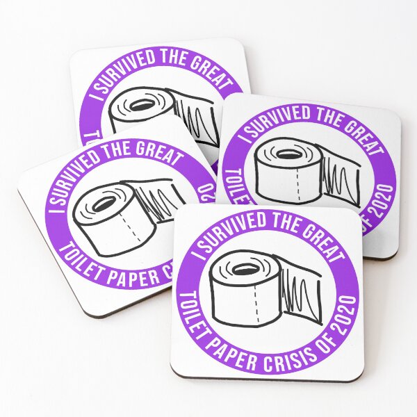 Item preview, I Survived The Great Toilet Paper Crisis of 2020 PURPLE designed and sold by jayrauler.