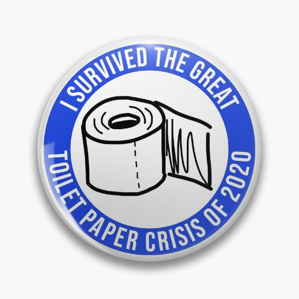 Item preview, I Survived The Great Toilet Paper Crisis of 2020 BLUE designed and sold by jayrauler.