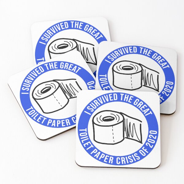 Item preview, I Survived The Great Toilet Paper Crisis of 2020 BLUE designed and sold by jayrauler.