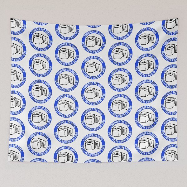 Item preview, I Survived The Great Toilet Paper Crisis of 2020 BLUE designed and sold by jayrauler.