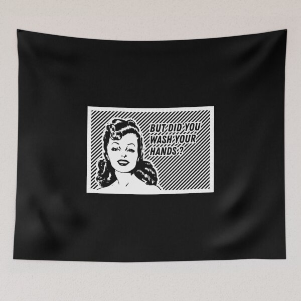 Item preview, Vintage Babe - Did You Wash Your Hands? designed and sold by MaplewoodMerch.