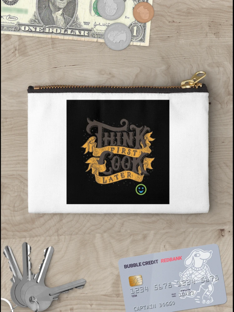 Thumbnail 3 of 4, Zipper Pouch, Think first designed and sold by Raju2018.
