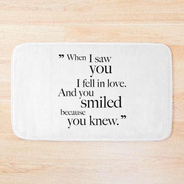 Item preview, When I saw you I fell in love.. designed and sold by Eenig.