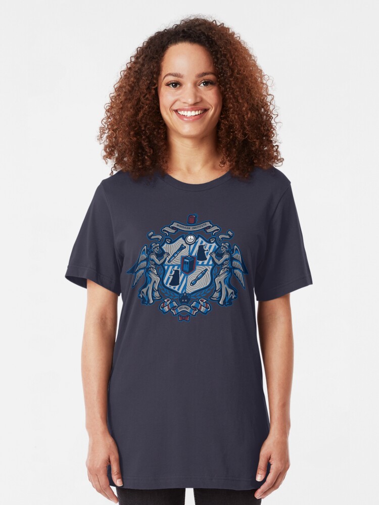 Alternate view of Whovian Institute Slim Fit T-Shirt