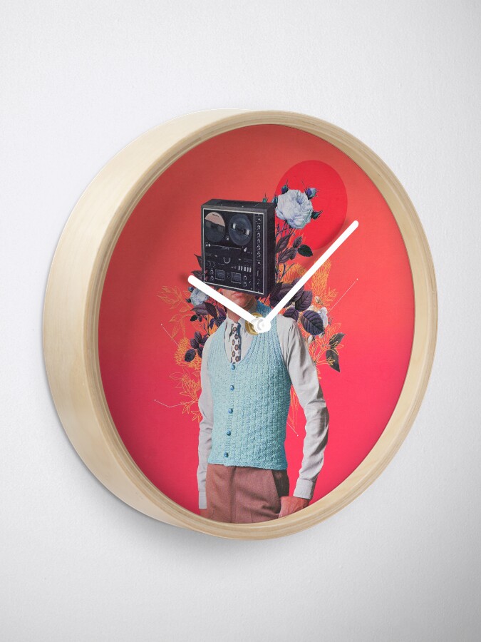 Alternate view of Phonohead Clock