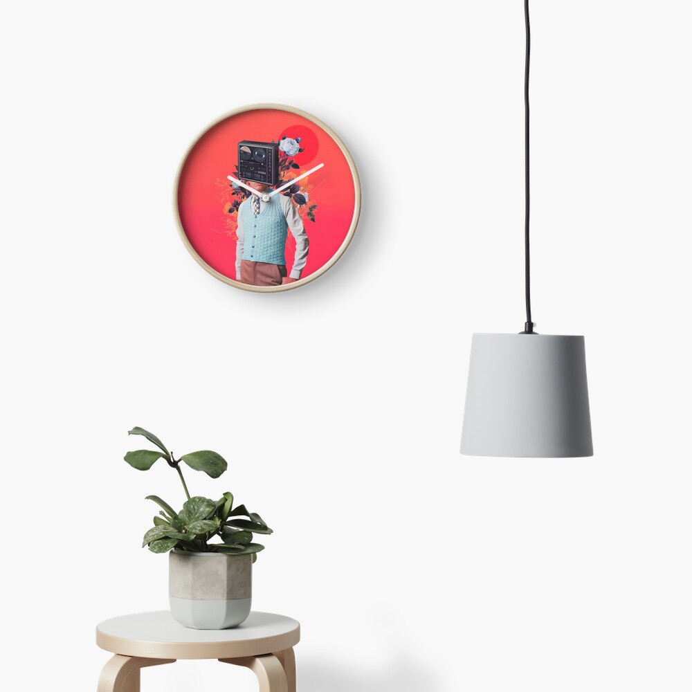 Phonohead Clock