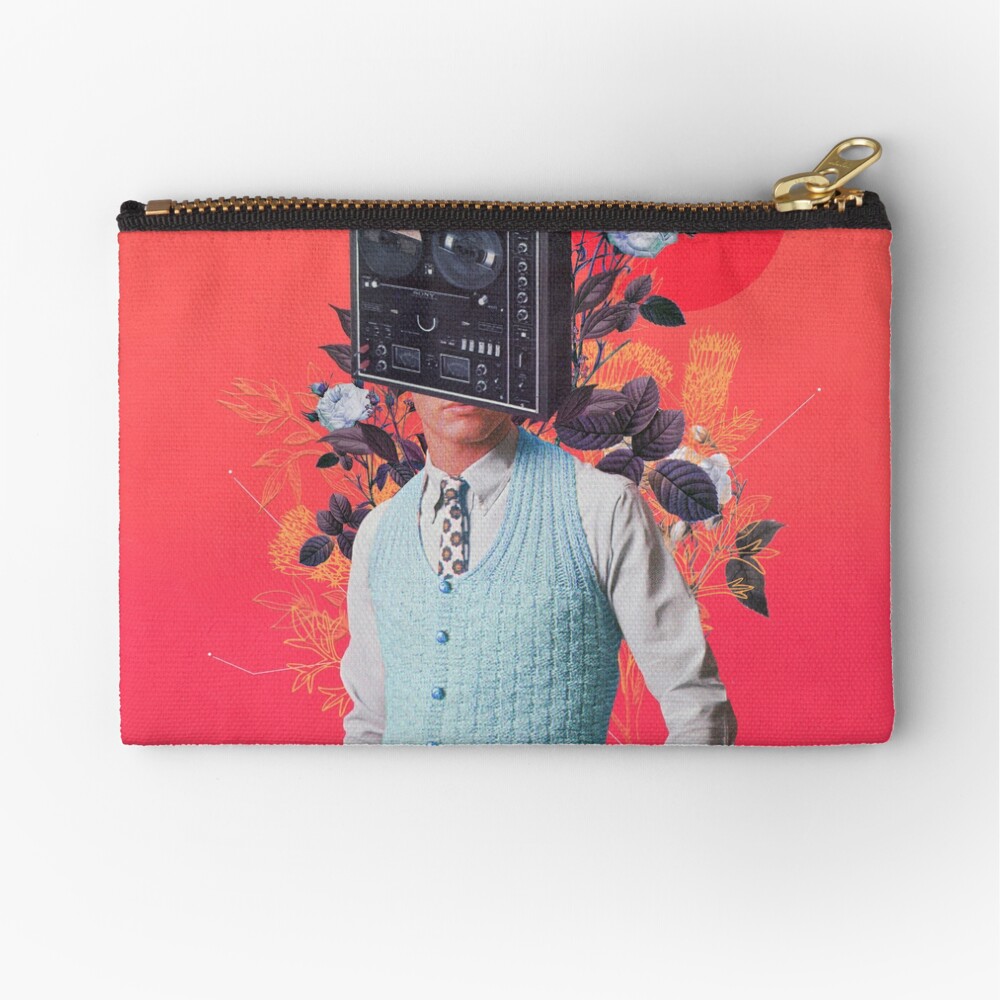 Phonohead Zipper Pouch