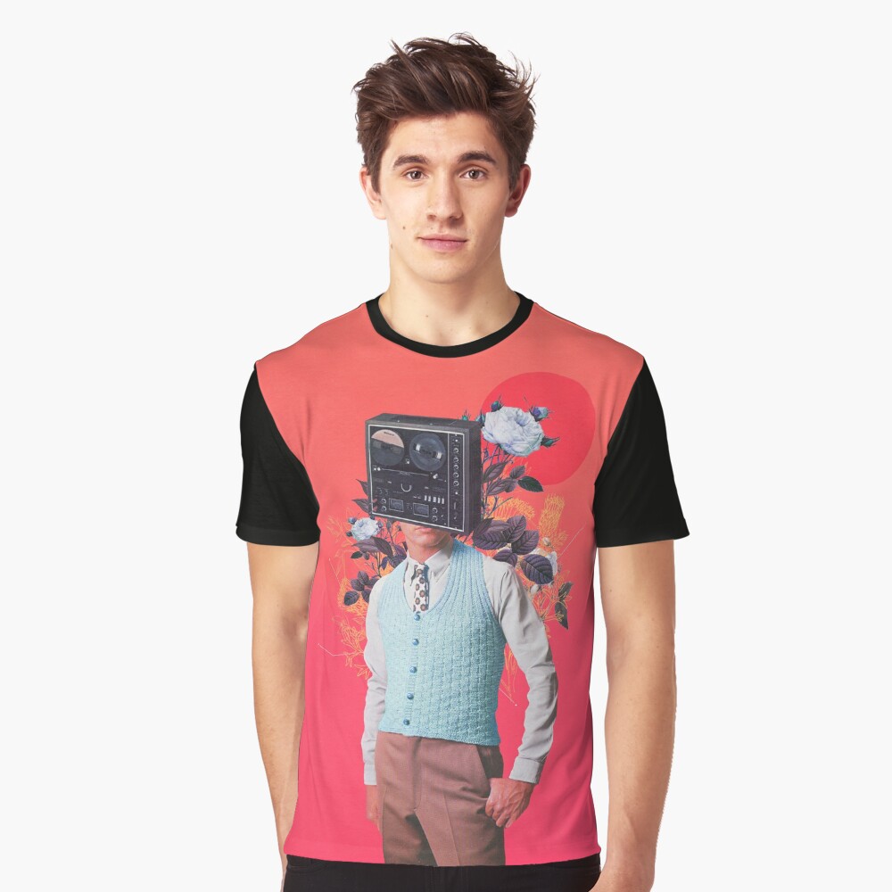 Phonohead Graphic T-Shirt