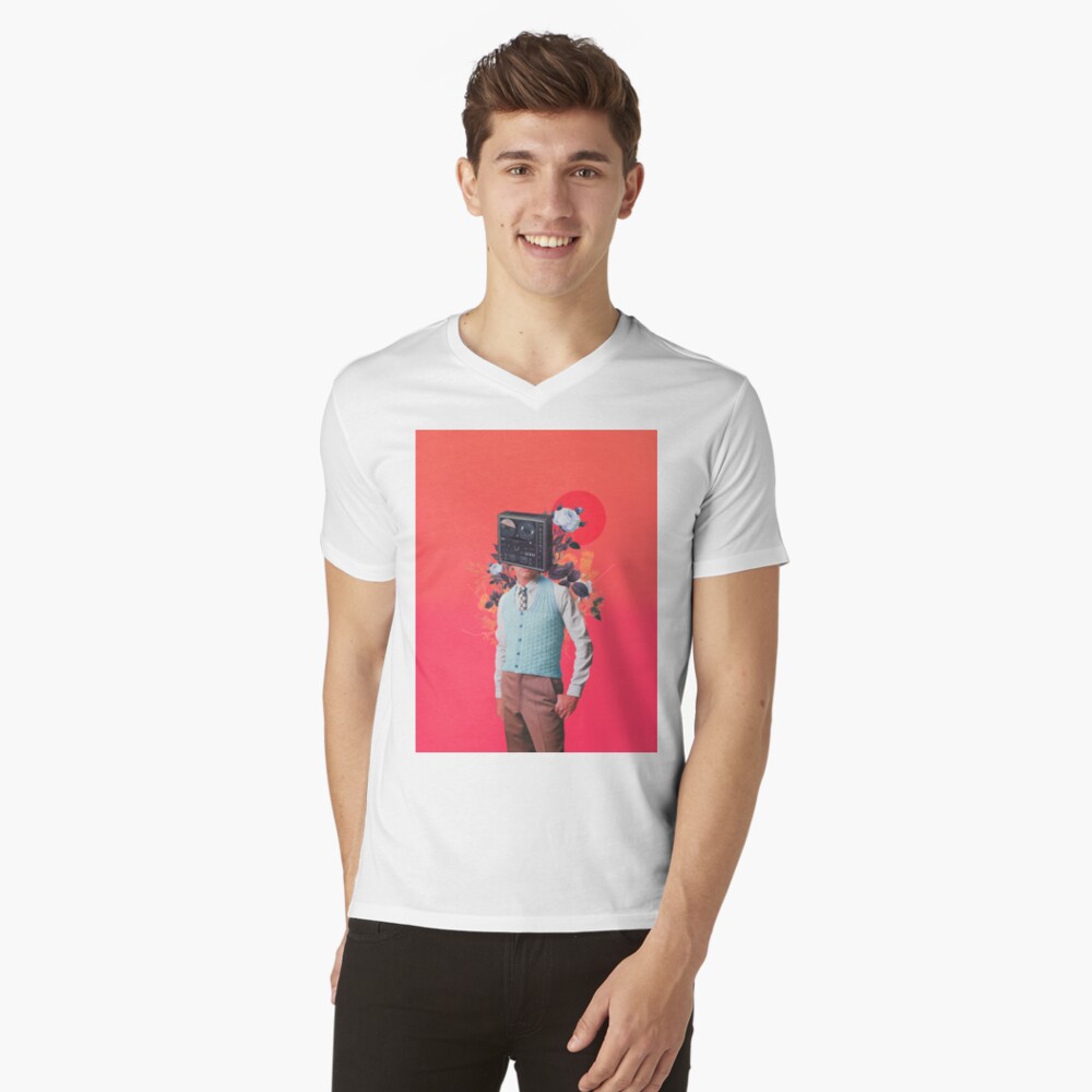 Phonohead V-Neck T-Shirt
