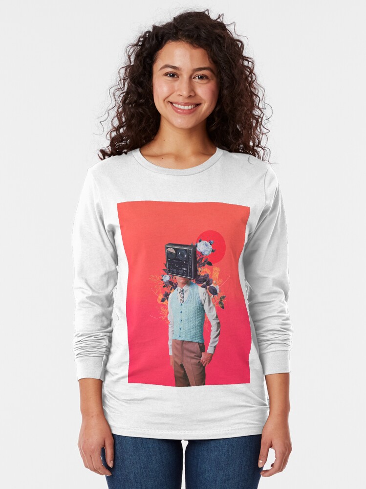 Alternate view of Phonohead Long Sleeve T-Shirt