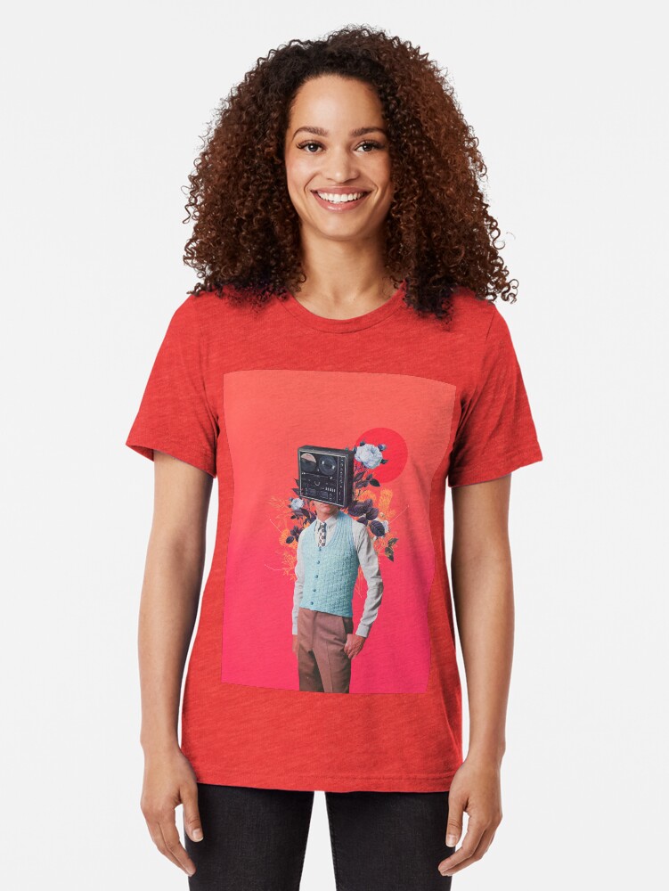 Alternate view of Phonohead Tri-blend T-Shirt