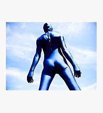 A Day in Blue Zentai lomo 08 Photographic Print