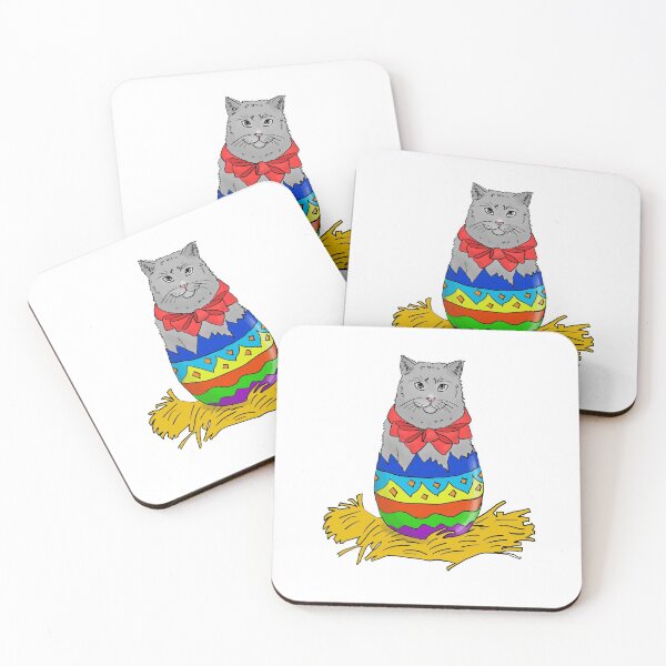 Item preview, Easter cat designed and sold by THELOUDSiLENCE.