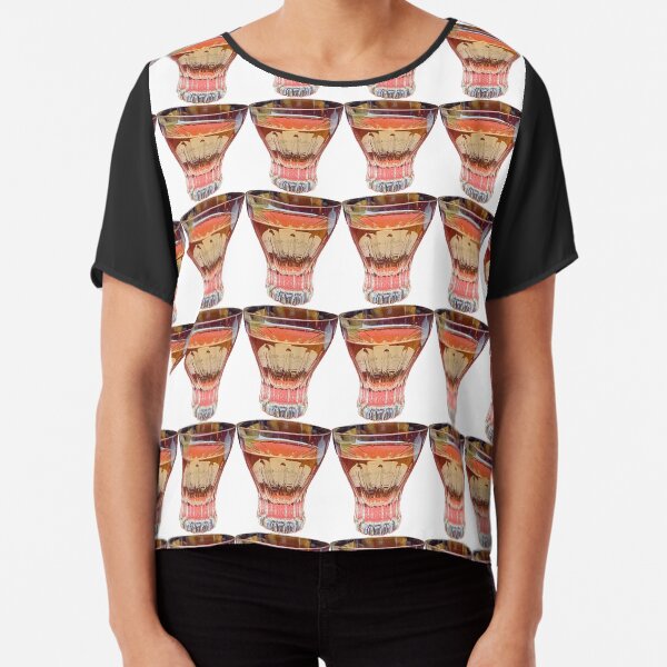 Shot glass Chiffon Top