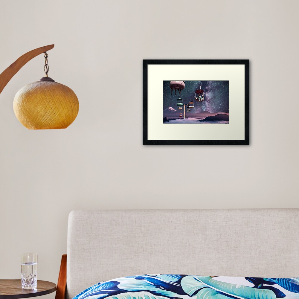 Item preview, Framed Art Print designed and sold by moon-river-co.