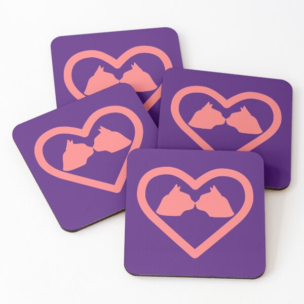 Item preview, Cat love two cats and a heart designed and sold by Alex-Creare.