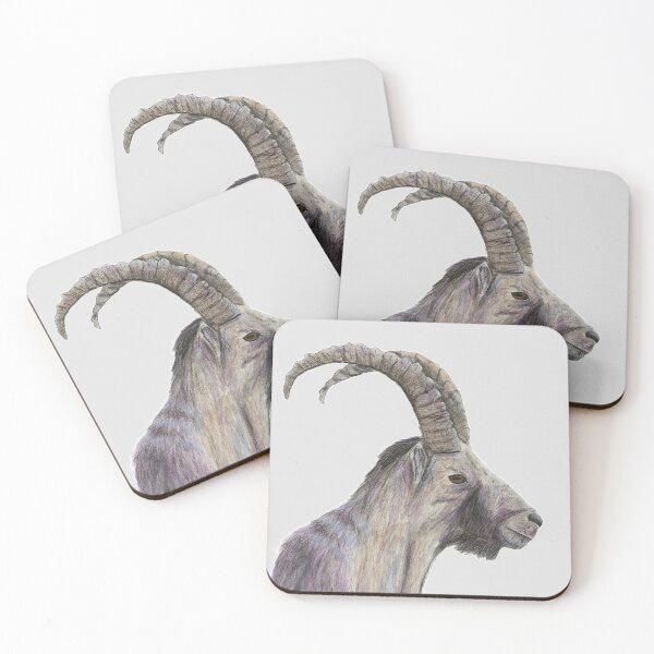 Item preview, Ibex drawing designed and sold by the-al-foil.
