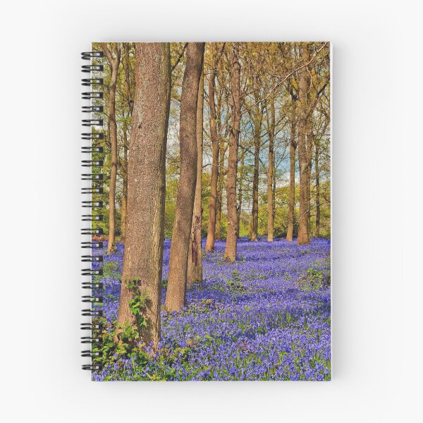 Item preview, Bluebell Woods Greys Court Oxfordshire England UK designed and sold by AndyEvansPhotos.