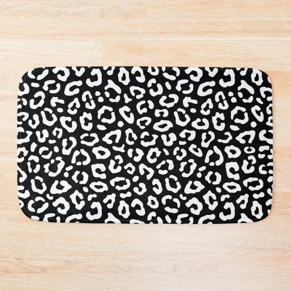 Item preview, Black and White Leopard Spots on Black designed and sold by FouShop.