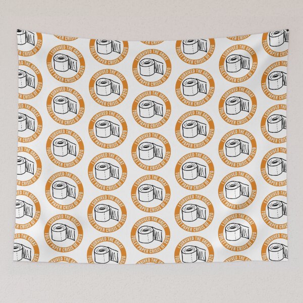 Item preview, I Survived The Great Toilet Paper Crisis of 2020 ORANGE designed and sold by jayrauler.