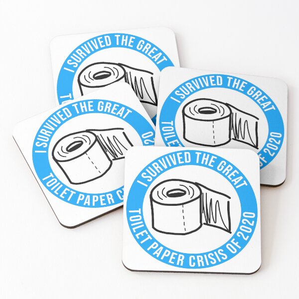 Item preview, I Survived The Great Toilet Paper Crisis of 2020 CERULEAN designed and sold by jayrauler.