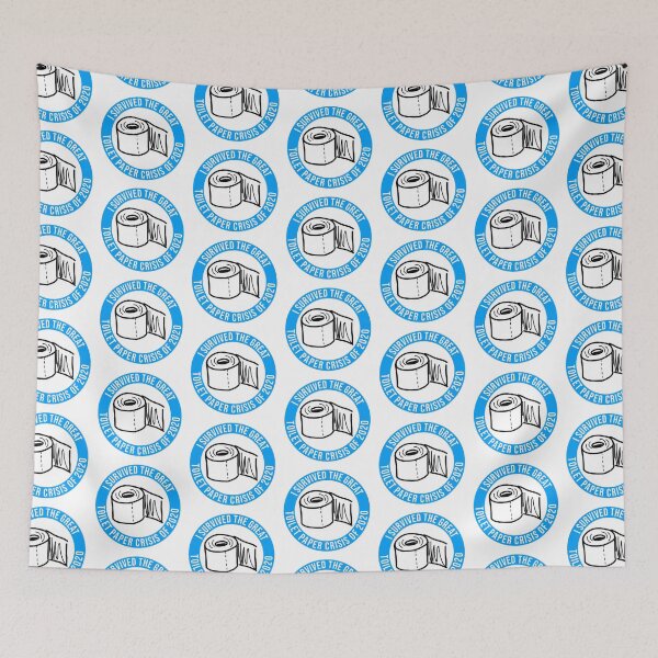 Item preview, I Survived The Great Toilet Paper Crisis of 2020 CERULEAN designed and sold by jayrauler.
