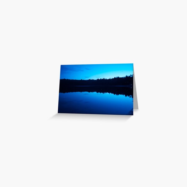 First Light at Walden Pond Greeting Card