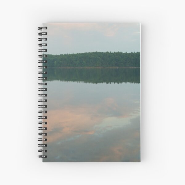 Dawn at Walden Pond 2 Spiral Notebook