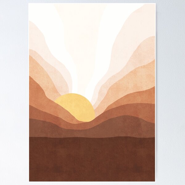 Item preview, Sunrise mountain landscape designed and sold by Miss-Belle.