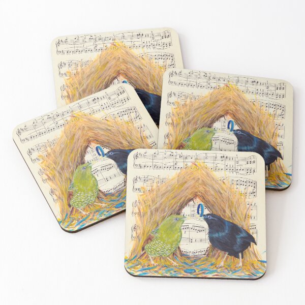 Item preview, Bowerbirds designed and sold by Charlene's Art.