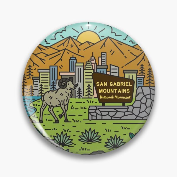 Item preview, San Gabriel Mountains National Monument designed and sold by yiperoo.