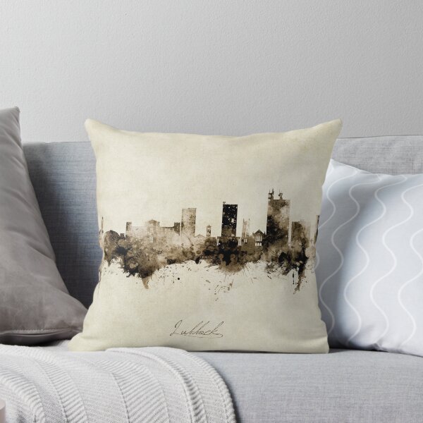 Item preview, Lubbock Texas Skyline designed and sold by ArtPrints.