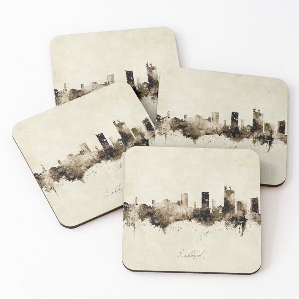 Artikelvorschau, Lubbock Texas Skyline entworfen und verkauft von ArtPrints.