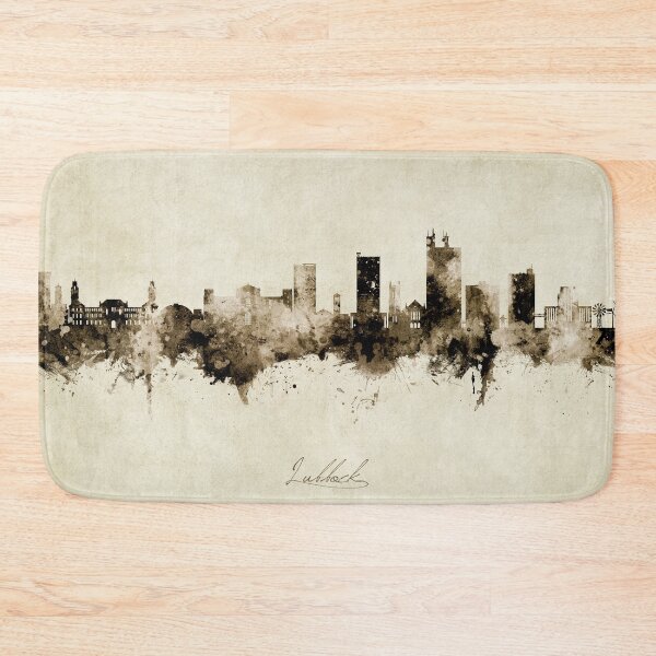 Item preview, Lubbock Texas Skyline designed and sold by ArtPrints.