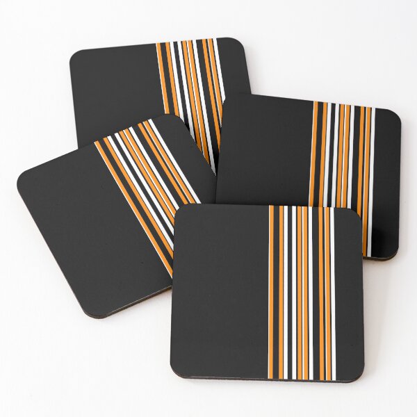 Item preview, Stripe Design - Orange Black White designed and sold by ArticaDesign.