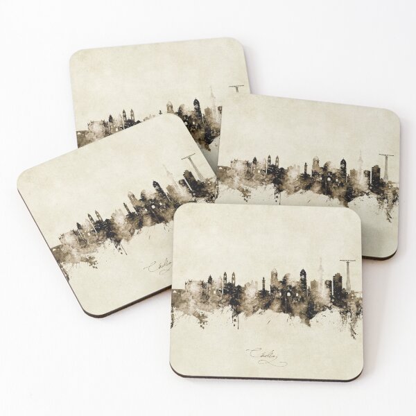 Artikelvorschau, Skyline von Cádiz, Spanien entworfen und verkauft von ArtPrints.