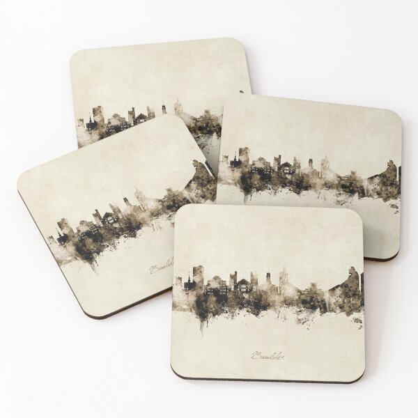 Item preview, Boulder Colorado Skyline designed and sold by ArtPrints.