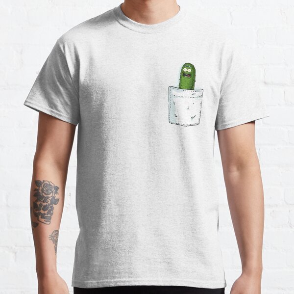 Pocket Pickle Rick T-shirt classique
