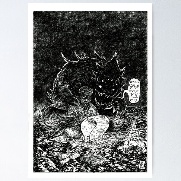 Item preview, ABDUL ALHAZRED AND THE NECRONOMICON designed and sold by ATOMICBRAIN.