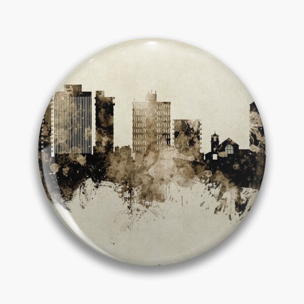 Item preview, San Mateo California Skyline designed and sold by ArtPrints.
