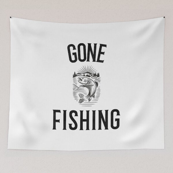 Item preview, GONE FISHING designed and sold by fejoa.