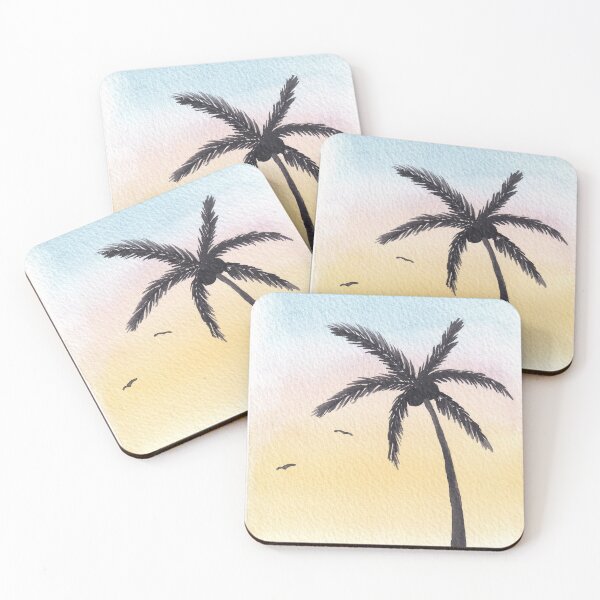 Item preview, Sunset Palm designed and sold by Amelia Walmsley.